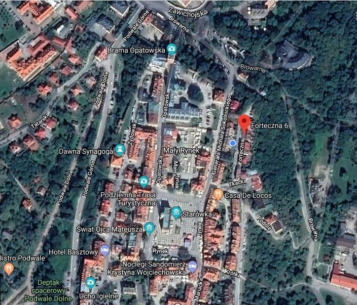 Zielone Wzgorze Na Starowce Appartement Sandomierz Buitenkant foto
